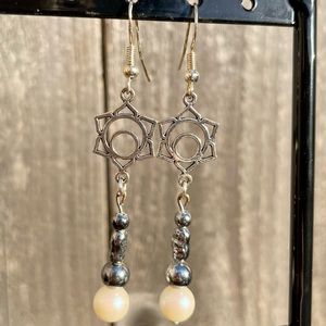 2/$30 NWT OOAK Upcycled Reclaimed Vintage Dangle Earrings